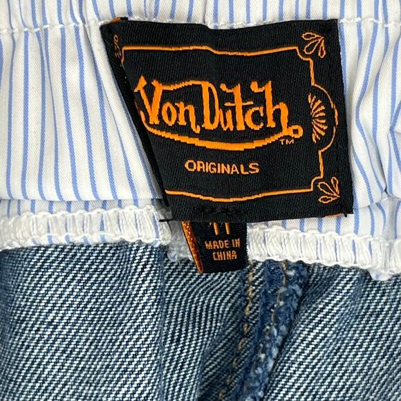 Von Dutch Boxer Straight Leg Jeans Medium Wash Size 11 - Picture 6 of 9